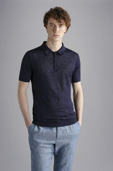 Поло зіп Paul&Shark