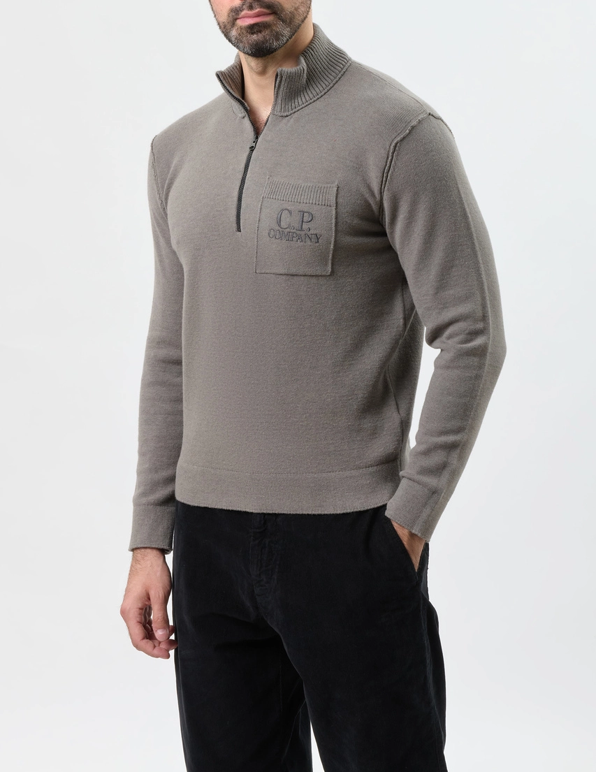 Светр зіп 921 Італія CP COMPANY